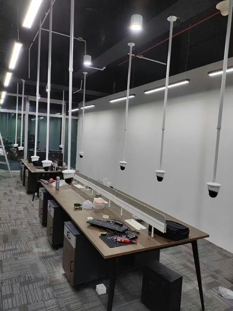 工位監控攝像頭安裝